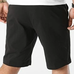 Meilleur prix 🌟 Short Jogging Essential Jersey 586706 Noir de Puma ✨ -Puma Soldes 2022 puma 291107 586706 01 20211115T151115 04