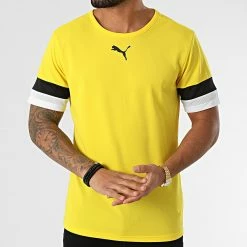 Nouveau 🥰 Tee 👚 Shirt De Sport Team Rise 704932 Jaune de Puma 🌟 8 Nouveau 🥰 Tee 👚 Shirt De Sport Team Rise 704932 Jaune de Puma 🌟 -Puma Soldes 2022 puma 291260 704932 07 20211116T135413 03