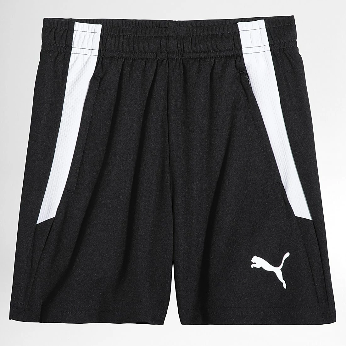 Promo 🤩 Short Jogging Enfant Team Liga Noir de Puma 🎁 3 Promo 🤩 Short Jogging Enfant Team Liga Noir de Puma 🎁