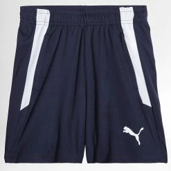 Meilleure affaire 😀 Short Jogging Enfant Team Liga Bleu Marine de Puma ⭐