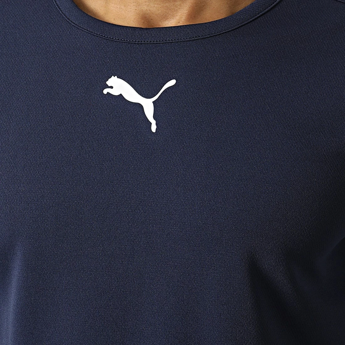 Remise ✨ Tee 👚 Shirt 704932 Bleu Marine de Puma 🥰 4 Remise ✨ Tee 👚 Shirt 704932 Bleu Marine de Puma 🥰 – Image 2