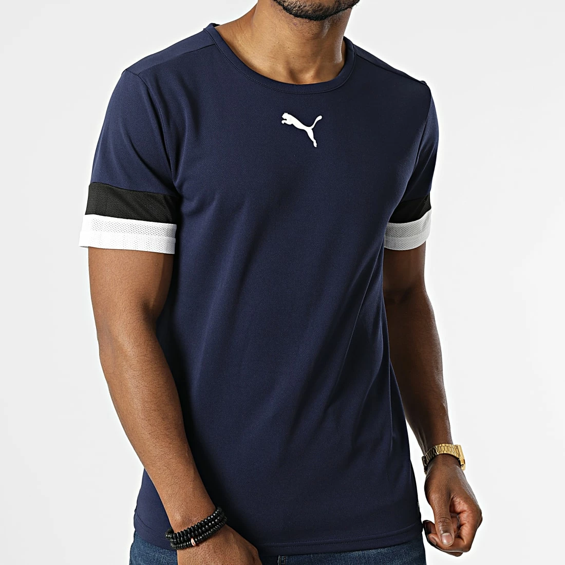 Remise ✨ Tee 👚 Shirt 704932 Bleu Marine de Puma 🥰 5 Remise ✨ Tee 👚 Shirt 704932 Bleu Marine de Puma 🥰 – Image 3