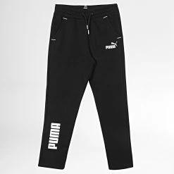 Tout neuf 🧨 Pantalon Jogging Enfant Power 847308 Noir de Puma 😍