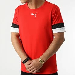 Budget 💯 Tee 👚 Shirt TeamRISE Jersey 704932 Rouge de Puma 💯