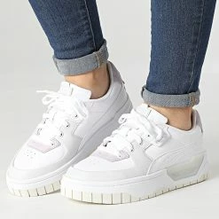 Vente flash 🎁 Baskets Femme Cali Dream 383112 Puma White Nimbus Cloud 👏