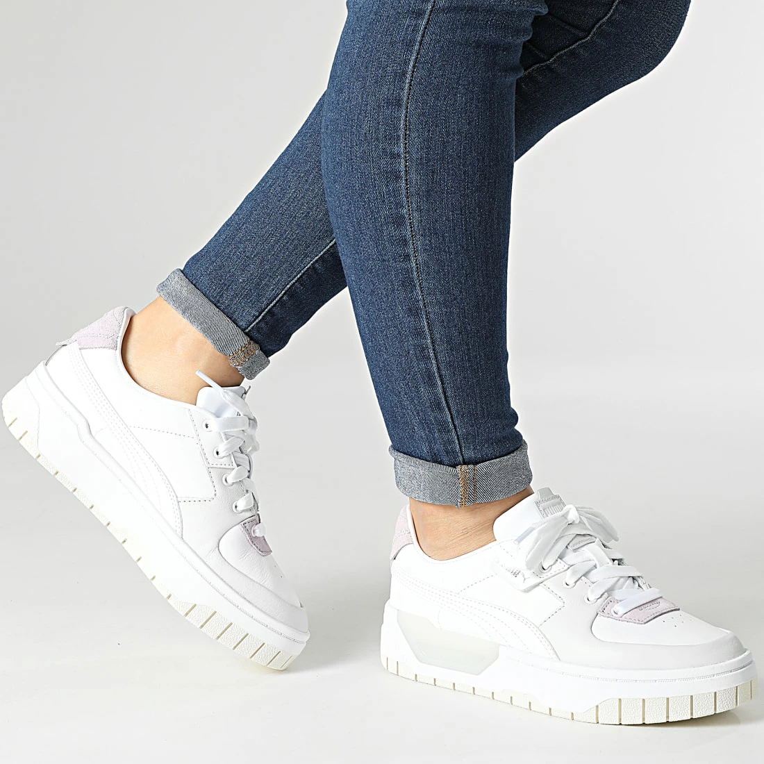 Vente flash 🎁 Baskets Femme Cali Dream 383112 Puma White Nimbus Cloud 👏 5 Vente flash 🎁 Baskets Femme Cali Dream 383112 Puma White Nimbus Cloud 👏 – Image 3