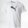 Vente flash 👏 Tee-Shirt Enfant 655645 Blanc de Puma ⭐ -Puma Soldes 2022 puma 293614 655645 04 20211209T163025 01