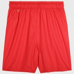 Meilleur prix 🔔 Short Jogging Enfant 703437 Rouge de Puma ❤️ -Puma Soldes 2022 puma 293641 703437 01 20211210T163205 04