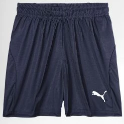 Coupon ⭐ Short Jogging Enfant 703437 Bleu Marine de Puma 🎁