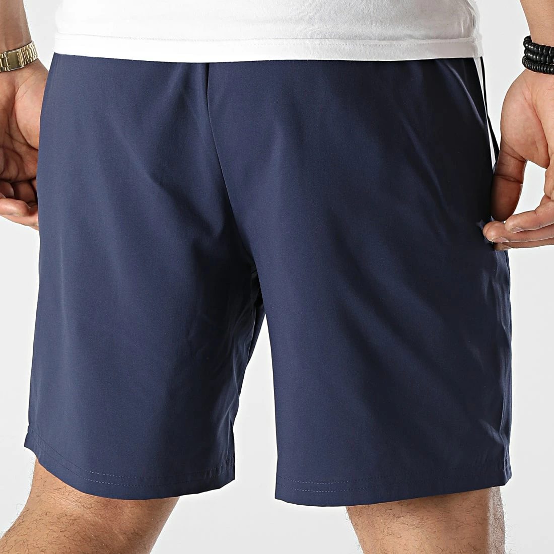 Top 10 🌟 Short Jogging A Bandes Team LIGA Sideline 657263 Bleu Marine de Puma 🛒 6 Top 10 🌟 Short Jogging A Bandes Team LIGA Sideline 657263 Bleu Marine de Puma 🛒 – Image 4