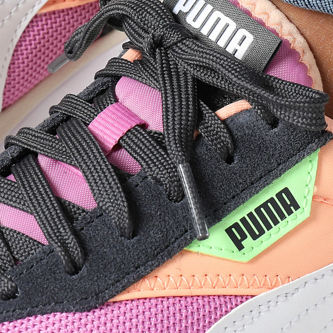 Tout neuf 🔔 Baskets Femme Cruise Rider Silk Road 375072 Fizzy Melon Ebony de Puma 🌟 4 Tout neuf 🔔 Baskets Femme Cruise Rider Silk Road 375072 Fizzy Melon Ebony de Puma 🌟 – Image 2