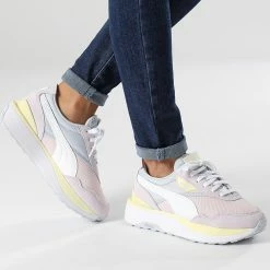 Sortie ⭐ Baskets Femme Cruise Rider Silk Road 375072 Puma White Arctic White Anise Flower 🎉 -Puma Soldes 2022 puma 294930 375072 36 20211217T153014 03