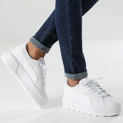 De gros 🔥 Baskets Femme Karmen Low 384615 Puma White ⭐ -Puma Soldes 2022 puma 295437 384615 01 20211217T152948 03