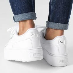 De gros 🔥 Baskets Femme Karmen Low 384615 Puma White ⭐ -Puma Soldes 2022 puma 295437 384615 01 20211217T152950 04