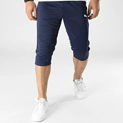 Nouveau 🤩 Short Jogging Long 657271 Bleu Marine de Puma ⭐ -Puma Soldes 2022 puma 295469 657271 06 20211216T124513 03