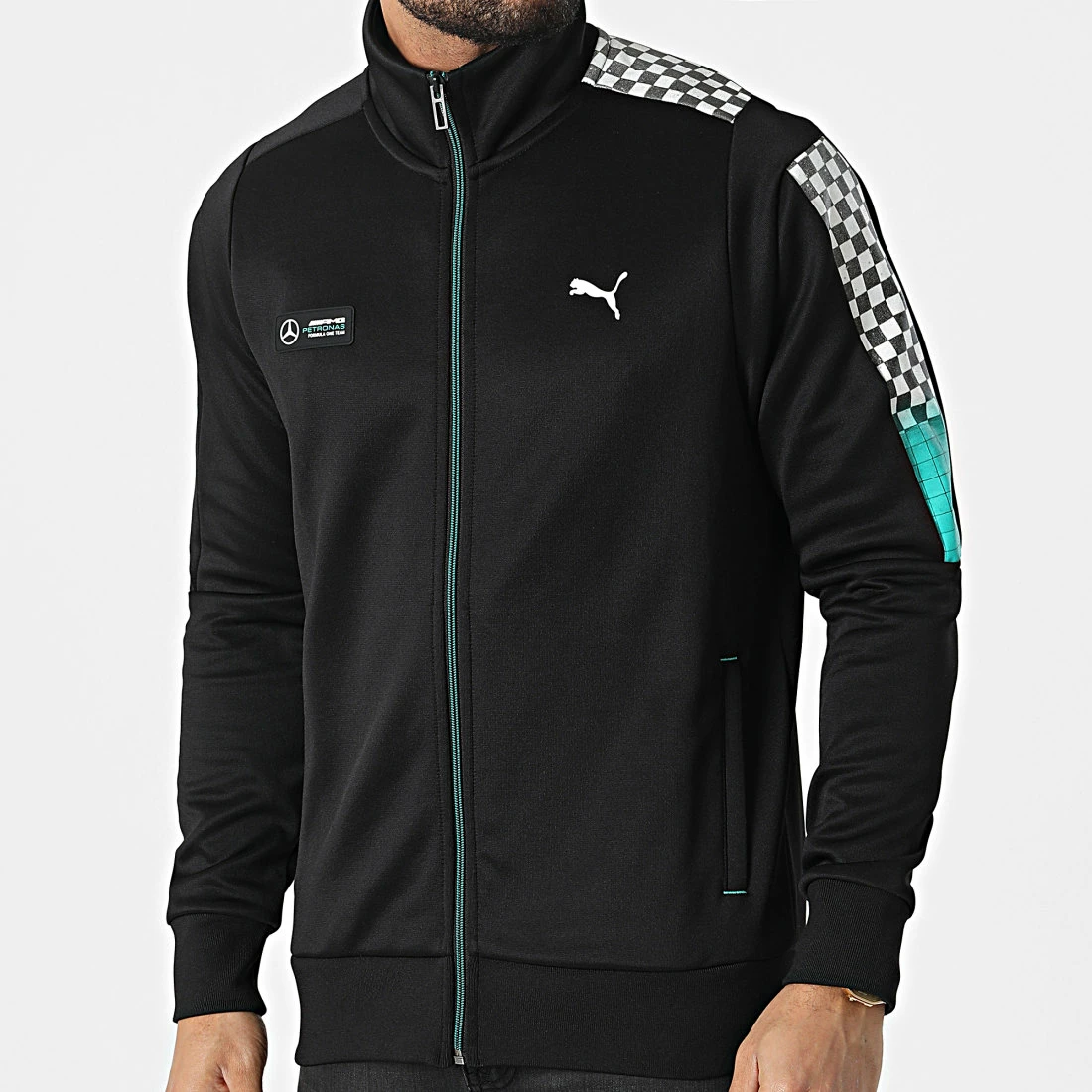 Nouveau 🛒 Veste Zippée MAPF1 T7 533577 Noir de Puma 🎁 3 Nouveau 🛒 Veste Zippée MAPF1 T7 533577 Noir de Puma 🎁