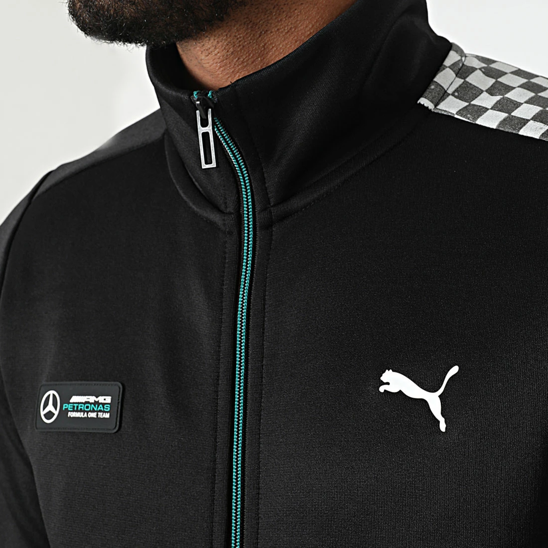 Nouveau 🛒 Veste Zippée MAPF1 T7 533577 Noir de Puma 🎁 4 Nouveau 🛒 Veste Zippée MAPF1 T7 533577 Noir de Puma 🎁 – Image 2