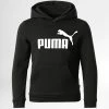 Nouveau 💯 Sweat Capuche Enfant Essential Big Logo 586965 Noir de Puma 🎁 -Puma Soldes 2022 puma 296640 586965 01 20211230T161320 01