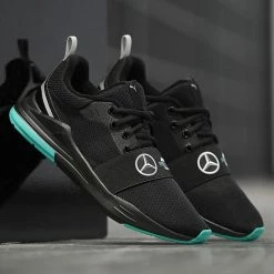 Top 10 ⭐ Baskets Mercedes AMG Petronas Wired Run 306787 Black Spectra Green de Puma 🎁 -Puma Soldes 2022 puma 296706 306787 04 20211230T153549 05