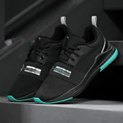 Top 10 ⭐ Baskets Mercedes AMG Petronas Wired Run 306787 Black Spectra Green de Puma 🎁 -Puma Soldes 2022 puma 296706 306787 04 20220105T075611 05