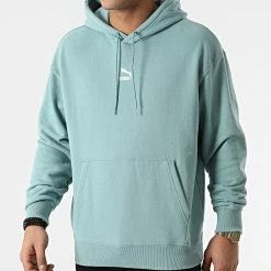 Tout neuf ❤️ Sweat Capuche Classics Relaxed Vert de Puma 💯