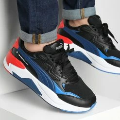 Offres ✨ Baskets BMW M Motorsport X-Ray Speed 307137 Puma Black Strong Blue Estate Blue 🔔