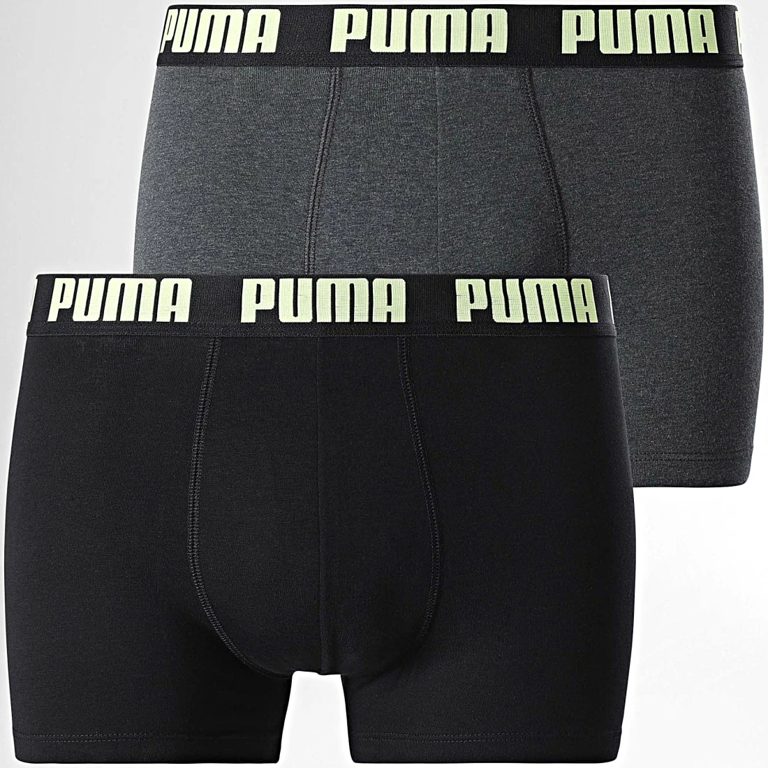 Meilleure affaire 🎉 Lot De 2 Boxers Everyday Noir Gris Anthracite Chiné de Puma ⌛ 3 Meilleure affaire 🎉 Lot De 2 Boxers Everyday Noir Gris Anthracite Chiné de Puma ⌛