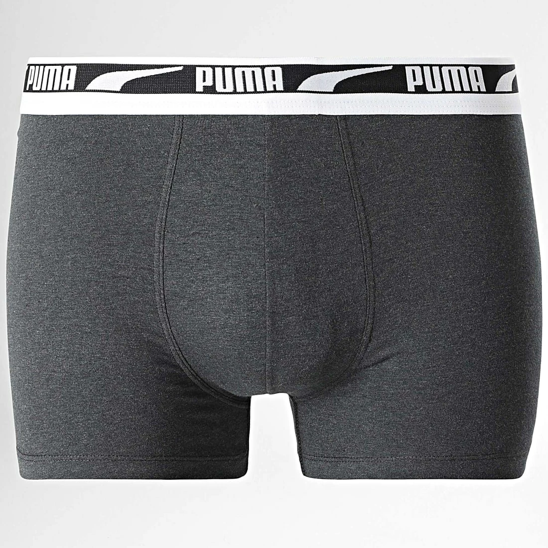 Meilleur prix ✨ Lot De 2 Boxers Everyday Noir Gris Anthracite Chiné de Puma 👏 5 Meilleur prix ✨ Lot De 2 Boxers Everyday Noir Gris Anthracite Chiné de Puma 👏 – Image 3