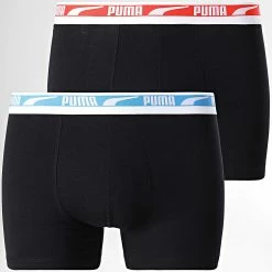 Bon marché ✨ Lot De 2 Boxers Everyday Noir de Puma 🎁