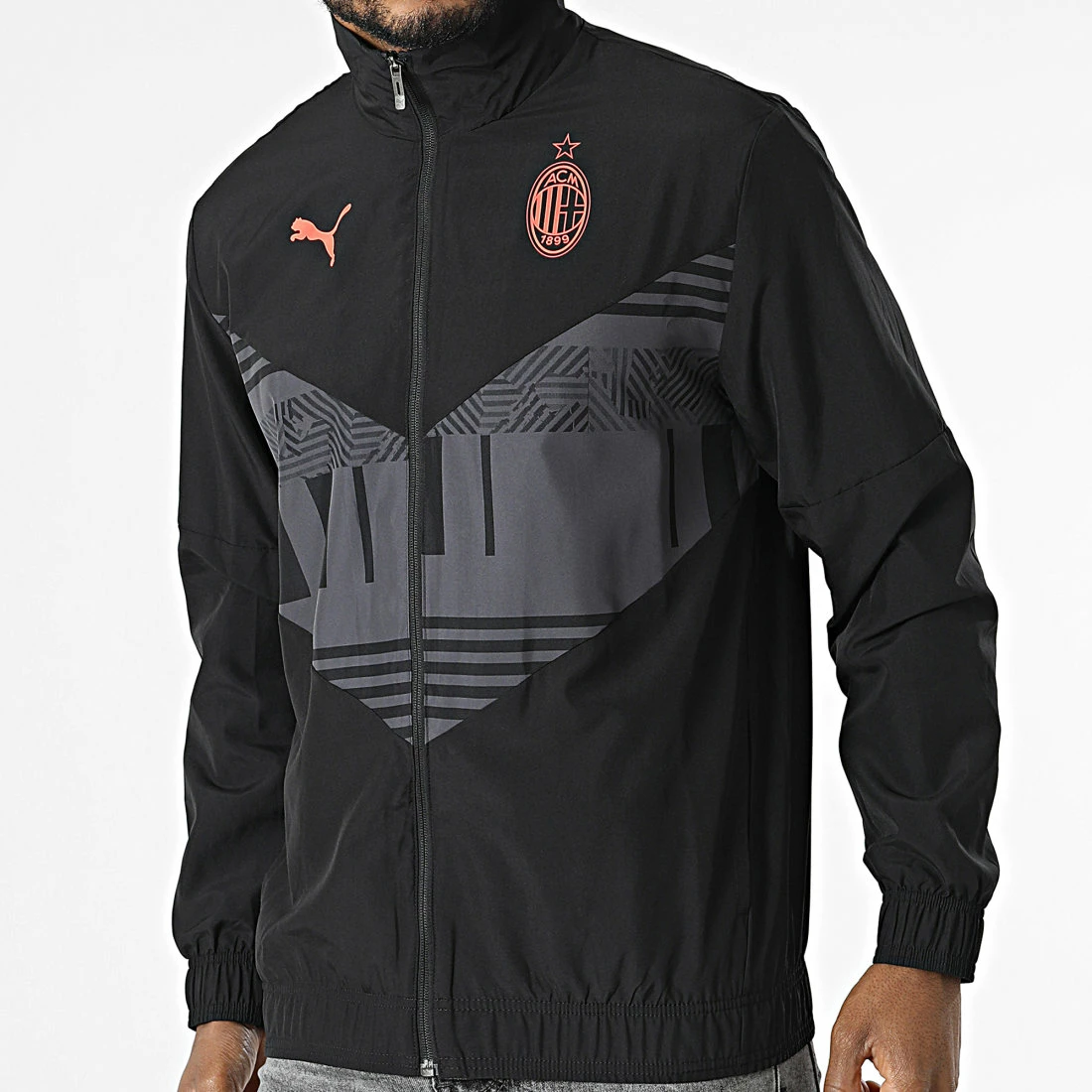 Grosses soldes 🔥 Veste Zippée AC Milan Prematch 765055 Noir de Puma 😉 3 Grosses soldes 🔥 Veste Zippée AC Milan Prematch 765055 Noir de Puma 😉