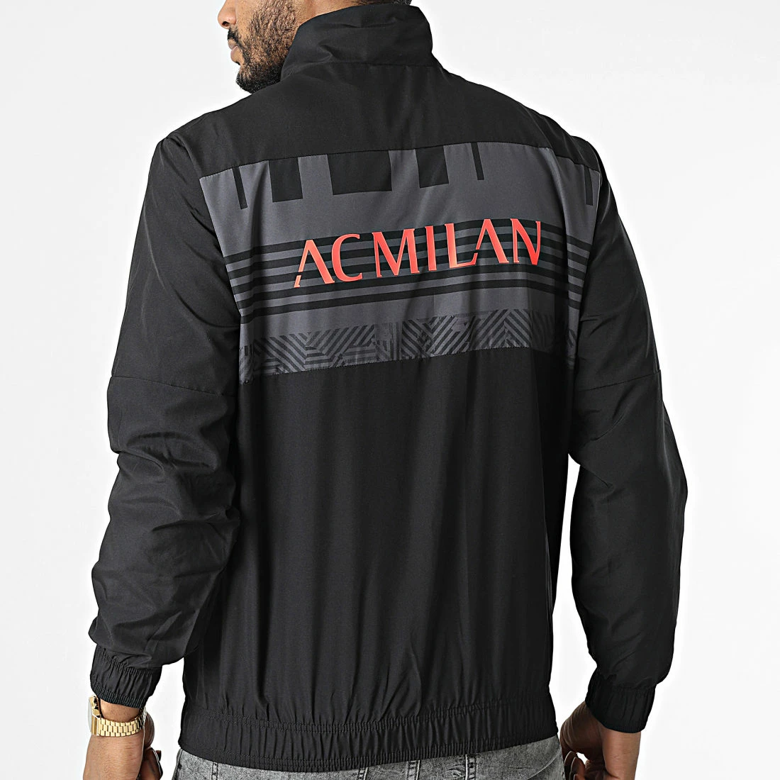 Grosses soldes 🔥 Veste Zippée AC Milan Prematch 765055 Noir de Puma 😉 6 Grosses soldes 🔥 Veste Zippée AC Milan Prematch 765055 Noir de Puma 😉 – Image 4