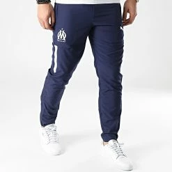 Top 10 🎁 Pantalon Jogging OM Prematch 768132 Bleu Marine de Puma ⌛
