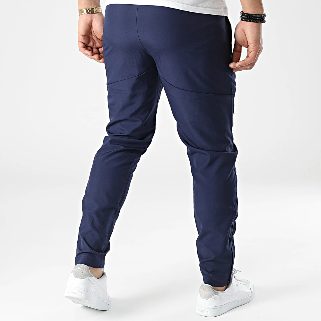 Top 10 🎁 Pantalon Jogging OM Prematch 768132 Bleu Marine de Puma ⌛ 6 Top 10 🎁 Pantalon Jogging OM Prematch 768132 Bleu Marine de Puma ⌛ – Image 4