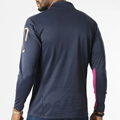 Promo 🔔 Sweat A Col Zippé Neymar Jr Flare 605609 Bleu Marine de Puma 😍 -Puma Soldes 2022 puma 303014 605609 09 20220215T160049 04