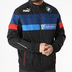 Bon marché 🎁 Veste Zippée BMW MMS SDS 533324 Noir de Puma 🧨 -Puma Soldes 2022 puma 303015 533324 01 20220210T143130 03