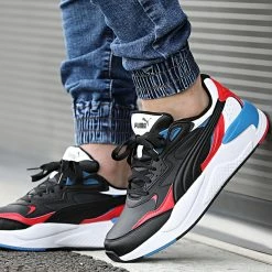 Remise 🔔 Baskets X-Ray Speed SL 384844 Black Red Puma White Blue ⌛ -Puma Soldes 2022 puma 303259 384844 03 20220304T152317 06