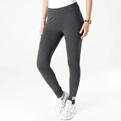 Top 10 😉 Legging Femme Essential 586832 Gris Anthracite Chiné de Puma 👏