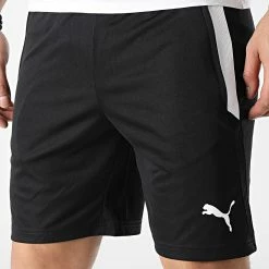 Vente flash 😍 Short Jogging 657249 Noir de Puma ✔️