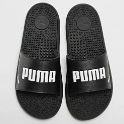 Bon marché 👏 Claquettes Softride Slide Massage 383062 Puma Black Puma White ❤️ -Puma Soldes 2022 puma 305391 383062 01 20220325T142240 04