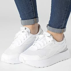 De gros ✨ Baskets Femme Cruise Rider REStyle 384060 Puma White ❤️