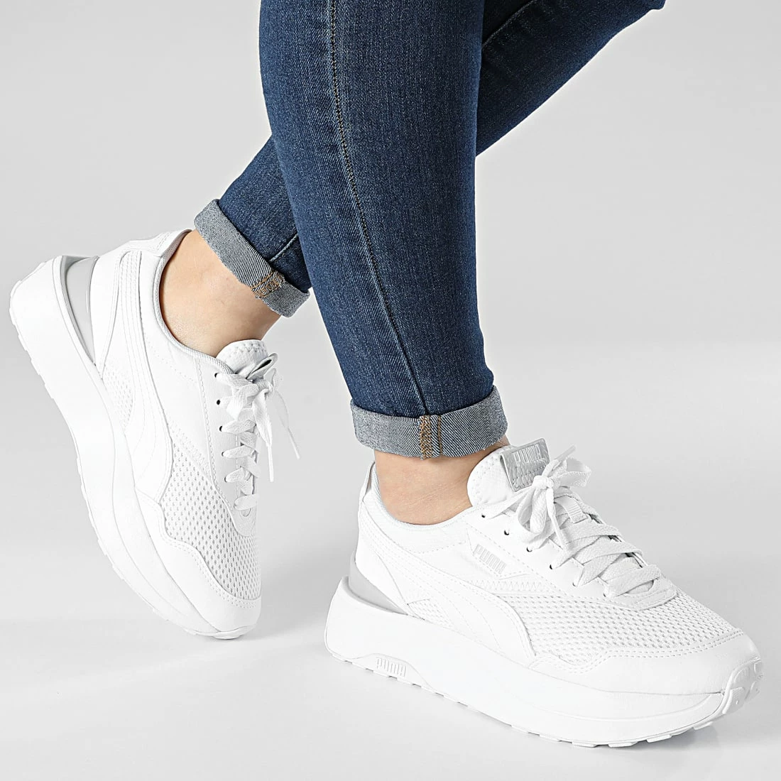 De gros ✨ Baskets Femme Cruise Rider REStyle 384060 Puma White ❤️ 5 De gros ✨ Baskets Femme Cruise Rider REStyle 384060 Puma White ❤️ – Image 3