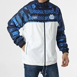 Top 10 🧨 Veste Zippée A Bandes OM Football Heritage 765172 Blanc Bleu Marine de Puma 🧨 -Puma Soldes 2022 puma 308458 765172 31 20220314T155730 03