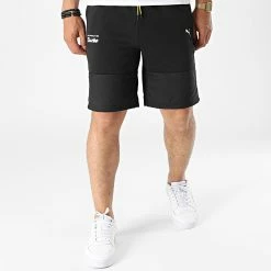 Remise 🔔 Short Jogging Porsche Turbo 533776 Noir de Puma 👏 -Puma Soldes 2022 puma 311971 533776 01 20220608T141729 03