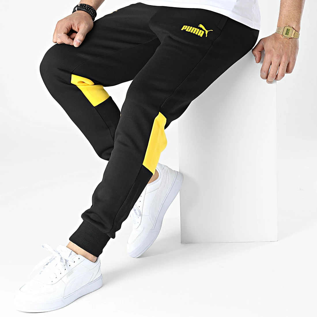 Bon marché ⭐ Pantalon Jogging PL SDS 533780 Noir de Puma 🔥 5 Bon marché ⭐ Pantalon Jogging PL SDS 533780 Noir de Puma 🔥 – Image 3