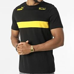 Vente flash ⭐ Tee 👚 Shirt PL SDS 533781 Noir de Puma 🧨 -Puma Soldes 2022 puma 312013 533781 01 20220407T160630 03