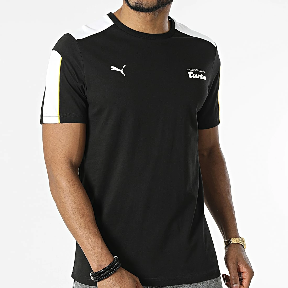 Top 10 🤩 Tee 👚 Shirt PL T7 533784 Noir de Puma 👍 5 Top 10 🤩 Tee 👚 Shirt PL T7 533784 Noir de Puma 👍 – Image 3