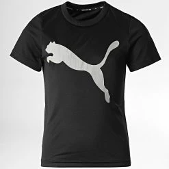 Acheter 🤩 Tee 👕 Shirt Enfant 847002 Noir Réfléchissant de Puma 👍