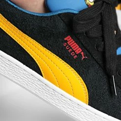 Sortie 🤩 Baskets Suede Garfield 384182 Dark Cheddar Celandine de Puma 🛒 -Puma Soldes 2022 puma 312911 384182 01 20220404T161942 03