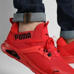 Top 10 🎉 Baskets Enzo 2 Refresh 376687 High Risk Red Puma Black 🛒