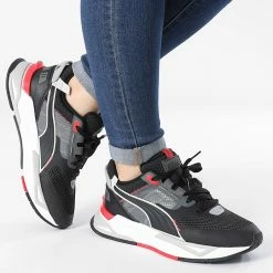 Remise ⭐ Baskets Femme Mirage Sport Tech 384510 Black Dark Shadow Red de Puma 👏 -Puma Soldes 2022 puma 316769 384510 03 20220510T154804 03